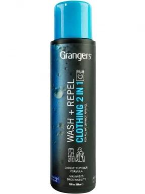 Grangers Grangers 2in1 Wash & Repel 300ml mosószer fekete színben 1