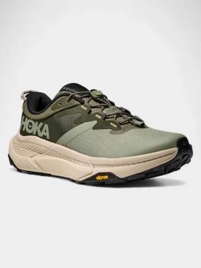 Hoka Transport férfi túracipő zöld színben 1