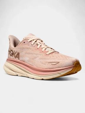 Hoka Clifton 9 női aszfalt futócipő rózsaszín színben 1