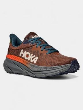 Hoka Challanger 7 férfi terepfutó cipő barna színben 1