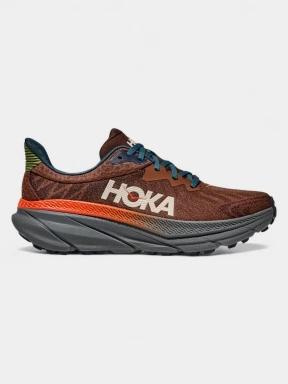 Hoka Challanger 7 férfi terepfutó cipő barna színben 3