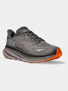 Hoka Clifton 9 GTX férfi aszfalt futócipő szürke színben 1