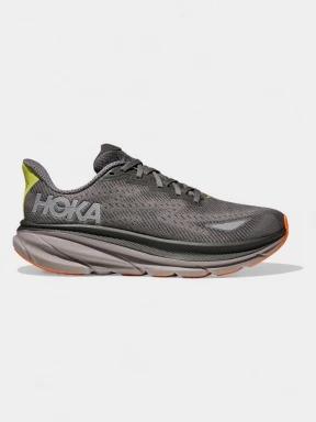 Hoka Clifton 9 GTX férfi aszfalt futócipő szürke színben 3