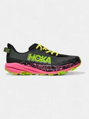 Hoka Speedgoat 6 férfi terepfutó cipő fekete színben 3