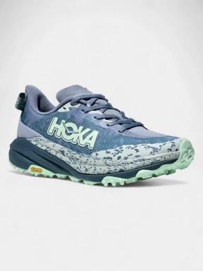 Hoka Speedgoat 6 női terepfutó cipő szürke színben 1