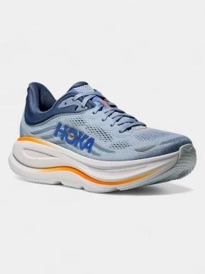Hoka Bondi 9 WIDE férfi terepfutó cipő világoskék színben 1