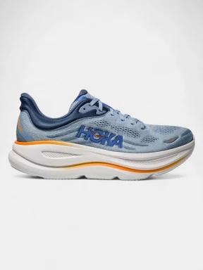 Hoka Bondi 9 WIDE férfi terepfutó cipő világoskék színben 3