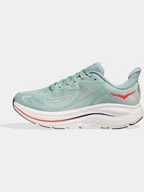 Hoka Clifton 10 férfi aszfalt futócipő világoszöld színben 3