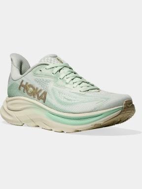 Hoka Clifton 10 női aszfalt futócipő zöld színben 1