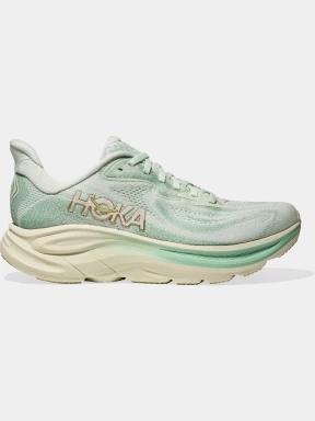 Hoka Clifton 10 női aszfalt futócipő zöld színben 3