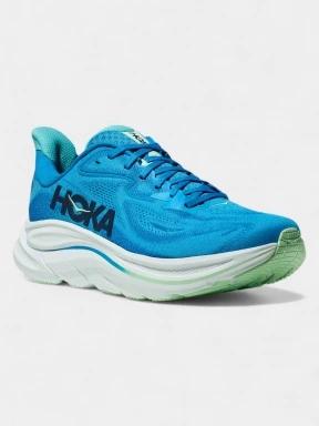 Hoka Clifton 10 WIDE férfi aszfalt futócipő kék színben 1