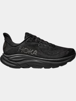 Hoka Clifton 10 WIDE férfi aszfalt futócipő fekete színben 3