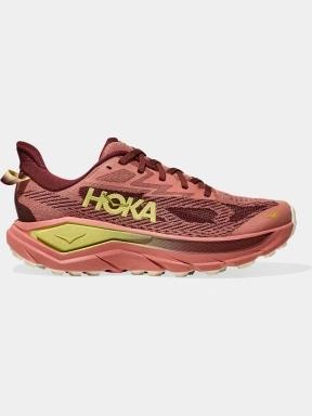 Hoka Challenger 8 női futócipő bordó színben 3