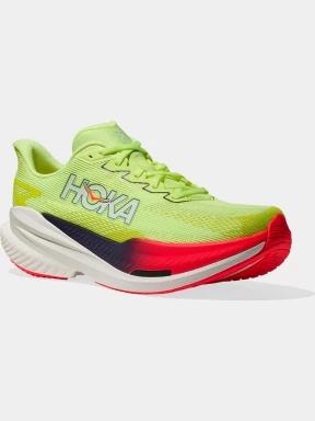 Hoka Mach X 3 férfi aszfalt futócipő világoszöld színben 1