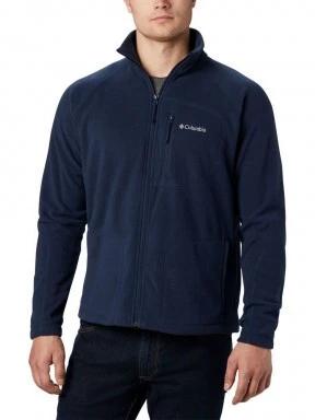 Columbia Fast Trek II Full Zip Fleece férfi polár pulóver sötétkék színben 1