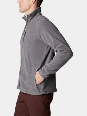 Columbia Fast Trek II Full Zip Fleece férfi polár pulóver szürke színben 3