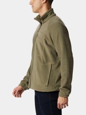 Columbia Fast Trek II Full Zip Fleece férfi polár pulóver zöld színben 3