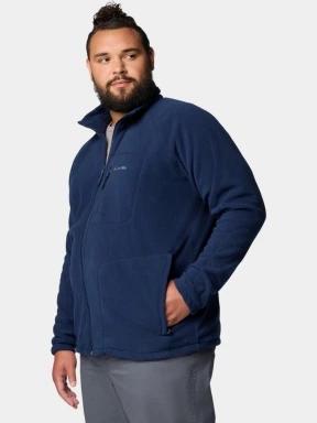 Columbia Fast Trek II Full Zip Fleece férfi polár pulóver sötétkék színben 3