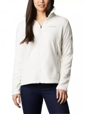 Columbia Fast Trek II Jacket női polár pulóver fehér színben 1