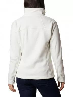 Columbia Fast Trek II Jacket női polár pulóver fehér színben 3