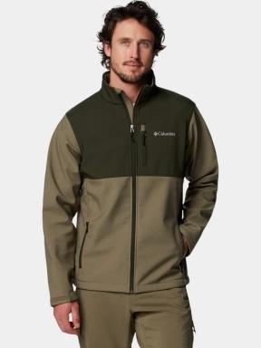 Columbia Ascender Softshell Jacket férfi softshell kabát zöld színben 1