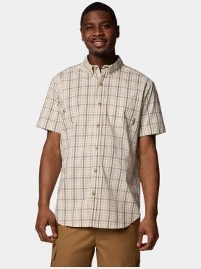 Columbia Rapid Rivers II Short Sleeve Shirt férfi rövid ujjú ing zöld színben 1