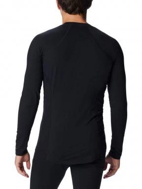 Columbia Midweight Stretch Long Sleeve Top férfi aláöltöző felső fekete színben 3