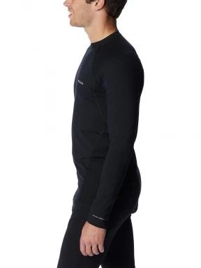 Columbia Midweight Stretch Long Sleeve Top férfi aláöltöző felső fekete színben 3