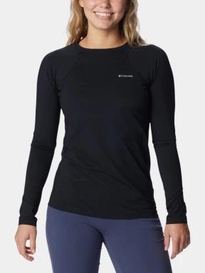 Columbia Midweight Stretch Long Sleeve Top női aláöltöző felső fekete színben 1