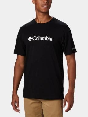 Columbia CSC Basic Logo Short Sleeve Shirt férfi rövid ujjú póló fekete színben 1