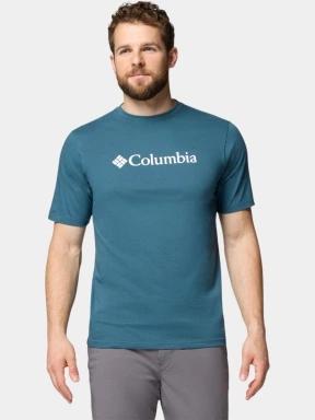 Columbia CSC Basic Logo Short Sleeve férfi rövid ujjú póló kék színben 1