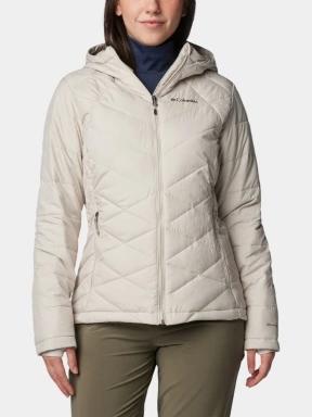 Columbia Heavenly Hooded Jacket női kapucnis dzseki homok színben 1
