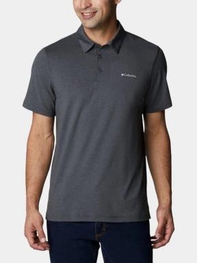Columbia Tech Trail Polo férfi galléros póló szürke színben 1