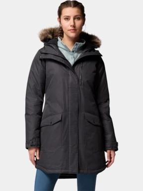 Columbia Suttle Mountain Long Insulated Jacket női télikabát fekete színben 1