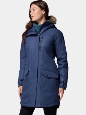 Columbia Suttle Mountain Long Insulated Jacket női télikabát kék színben 3