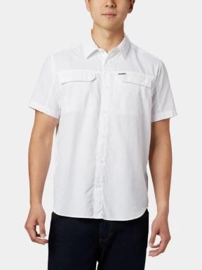 Columbia Silver Ridge 2.0 Short Sleeve Shirt férfi rövid ujjú túraing fehér színben 1