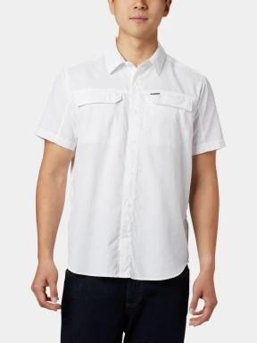 Columbia Silver Ridge 2.0 Short Sleeve Shirt férfi rövid ujjú ing fehér színben 1