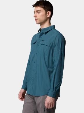 Columbia Silver Ridge 2.0 Long Sleeve Shirt férfi hosszú ujjú túraing kék színben 3