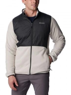 Columbia Basin Butte Fleece Full Zip férfi polár pulóver homok színben 1