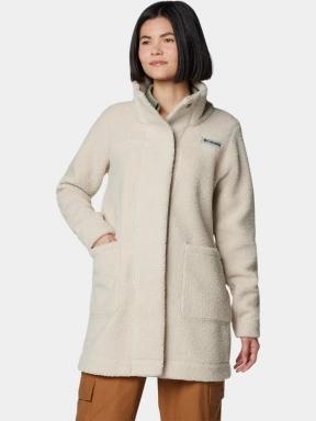 Columbia Panorama Long Jacket női átmeneti kabát homok színben 1