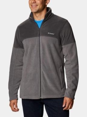 Columbia Basin Trail III Full Zip férfi polár pulóver szürke színben 1