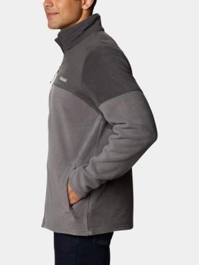 Columbia Basin Trail III Full Zip férfi polár pulóver szürke színben 3
