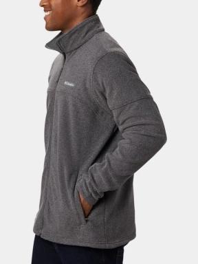 Columbia Basin Trail III Full Zip férfi polár pulóver szürke színben 3