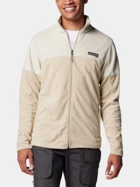 Columbia Basin Trail III Full Zip férfi polár pulóver homok színben 1