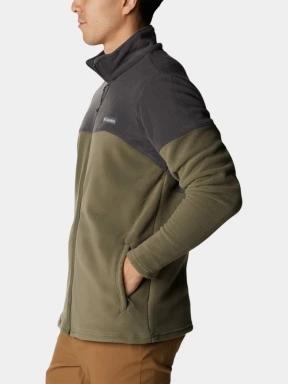 Columbia Basin Trail III Full Zip férfi polár pulóver zöld színben 3