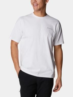 Columbia Men's Sun Trek Short Sleeve Tee férfi rövid ujjú sport póló fehér színben 1