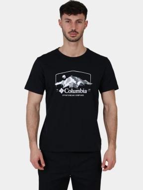Columbia Path Lake Graphic Tee II férfi rövid ujjú póló fekete színben 1