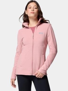 Columbia Basin Trail III Full Zip női polár pulóver rózsaszín színben 1