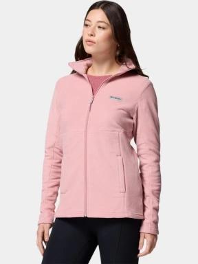 Columbia Basin Trail III Full Zip női polár pulóver rózsaszín színben 3