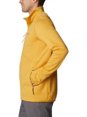 Columbia Park View Fleece Full Zip férfi polár pulóver sárga színben 3